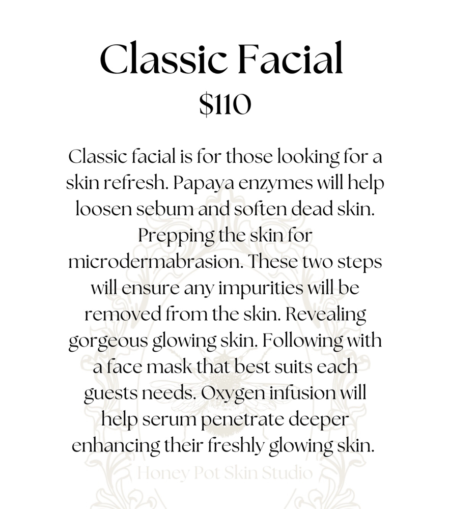 Classic Facial at Honey Pot Skin Studio in Bakersfield, CA