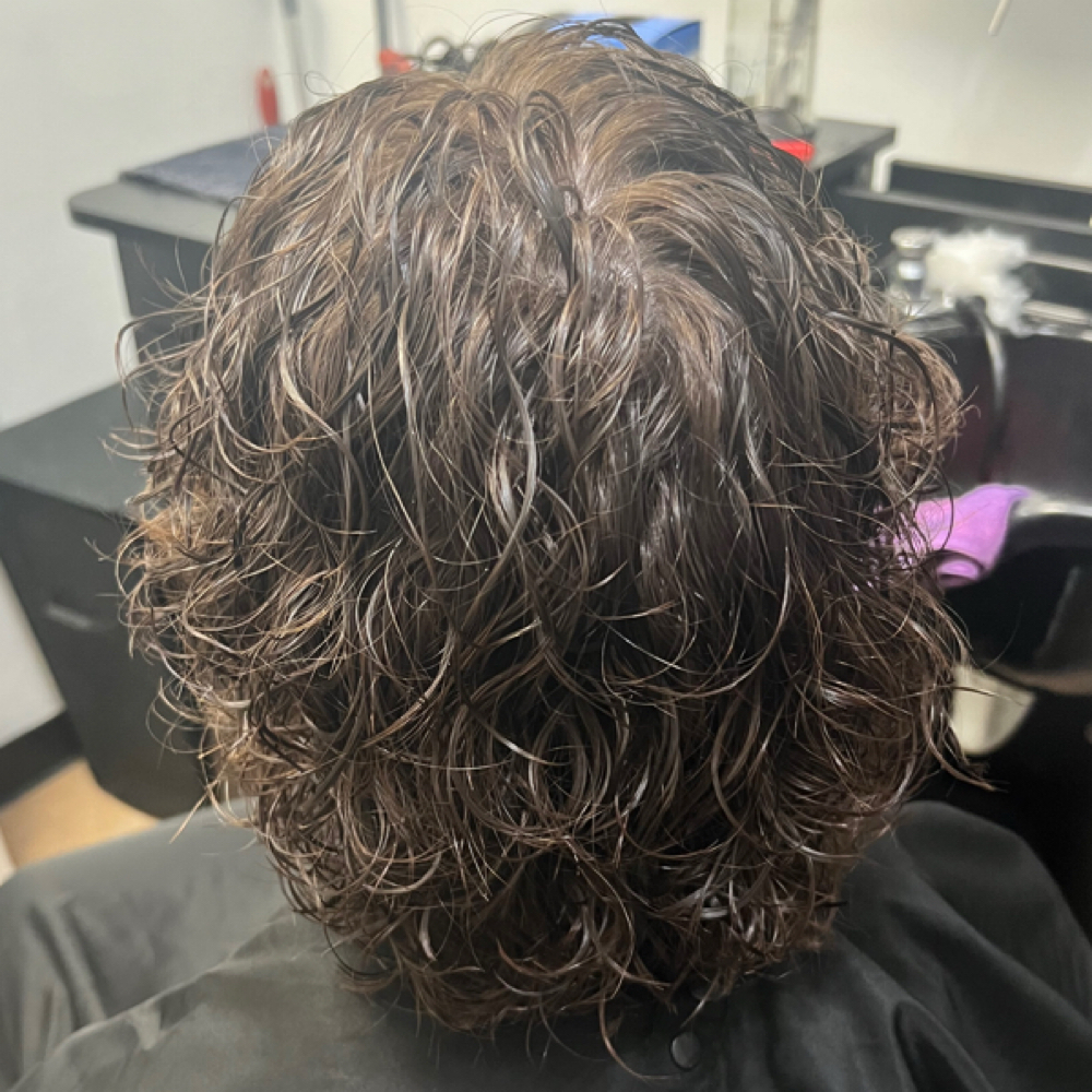 Perm & Haircut at Rooted Beauty By Jenny in Rock Hill, SC