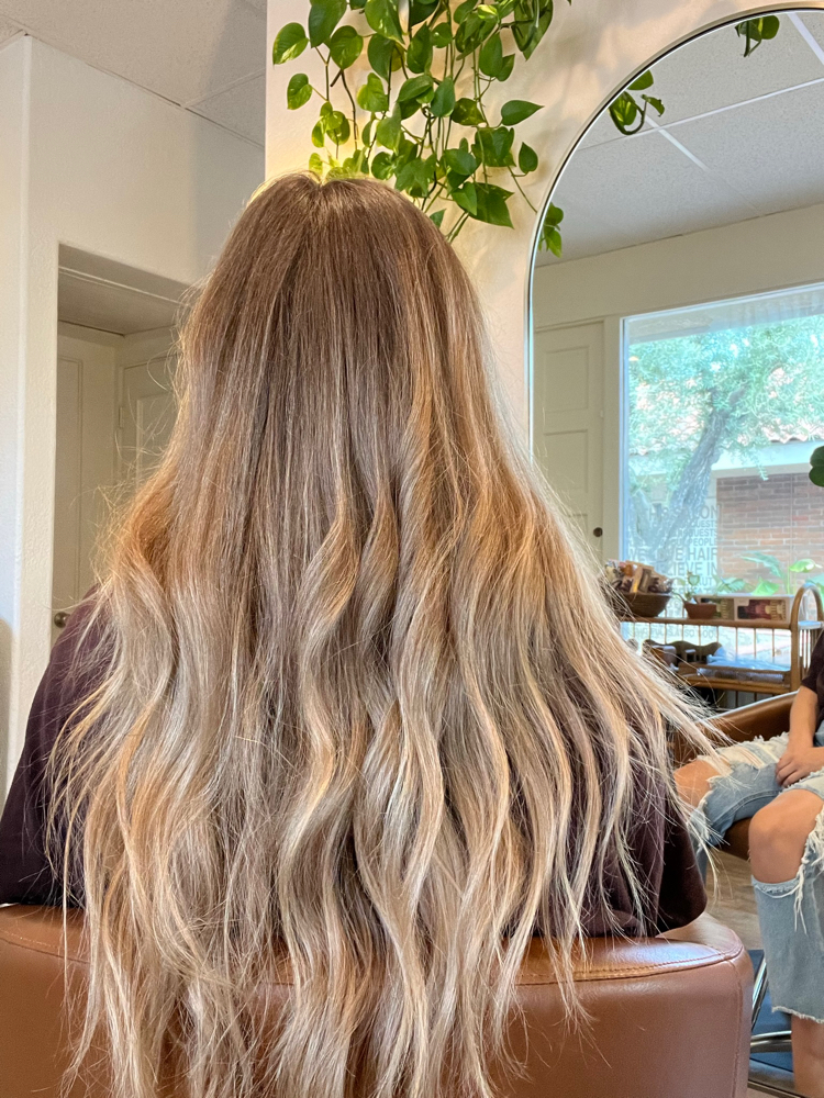 Blowdry With Extensions