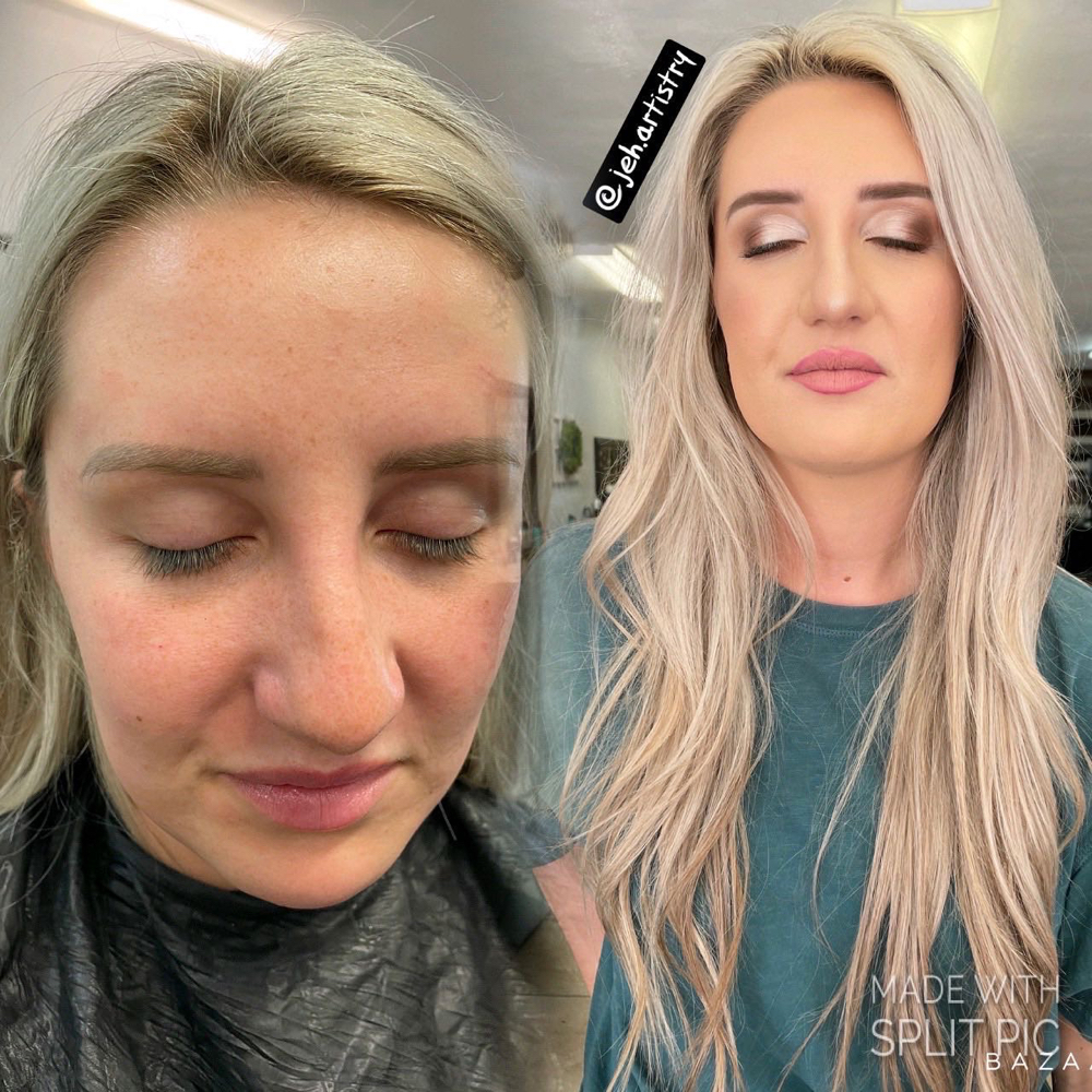 Full Face Makeup Application