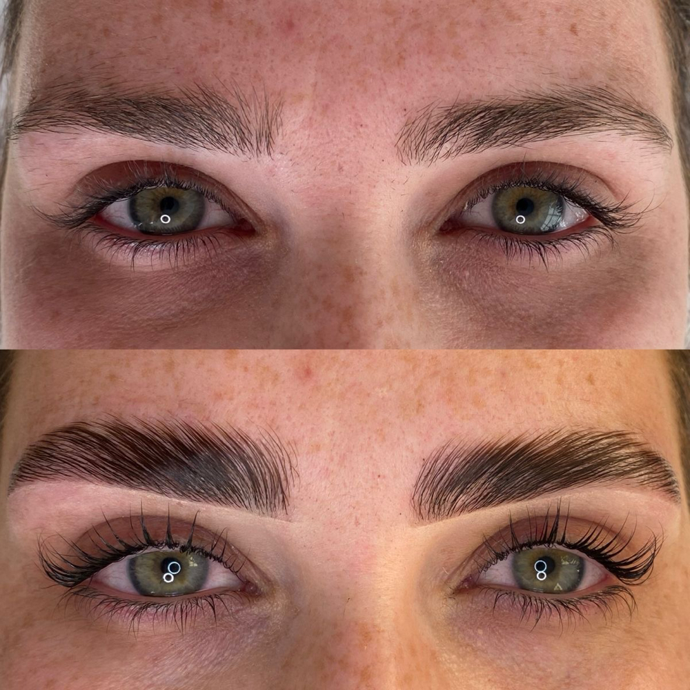 Lash lift and Brow lamination combo