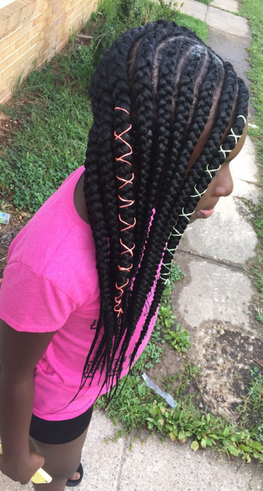 LIL MAMA LEMONADE BRAIDS 🎀✨