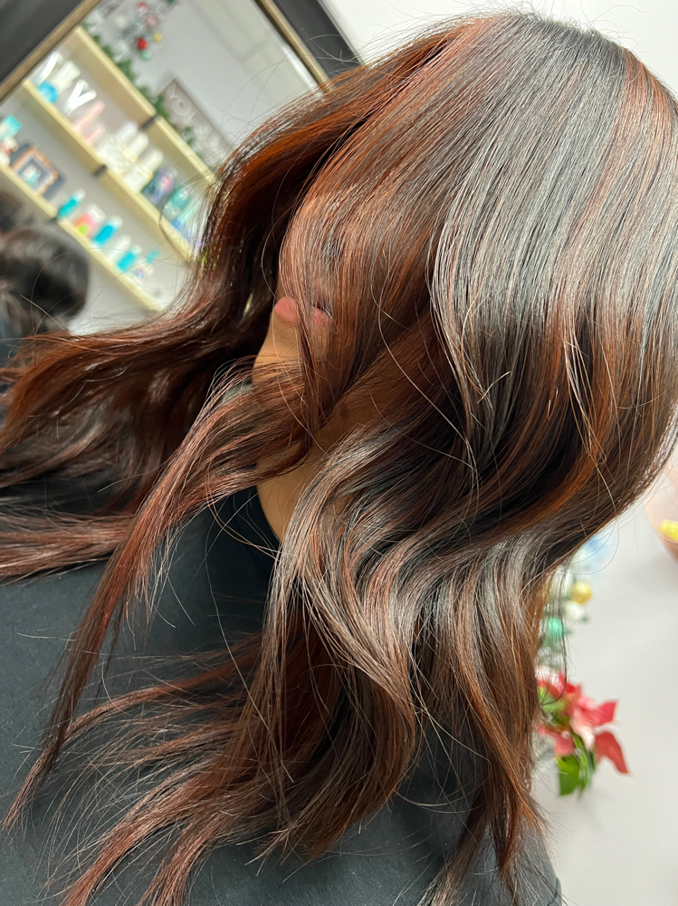 Low Lights at Everything Beautiful Hair Studio in Dallas, TX