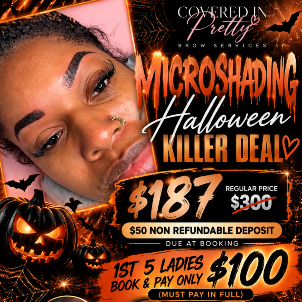 Microshading October Killer Deal at Covered in Pretty in Buffalo, NY
