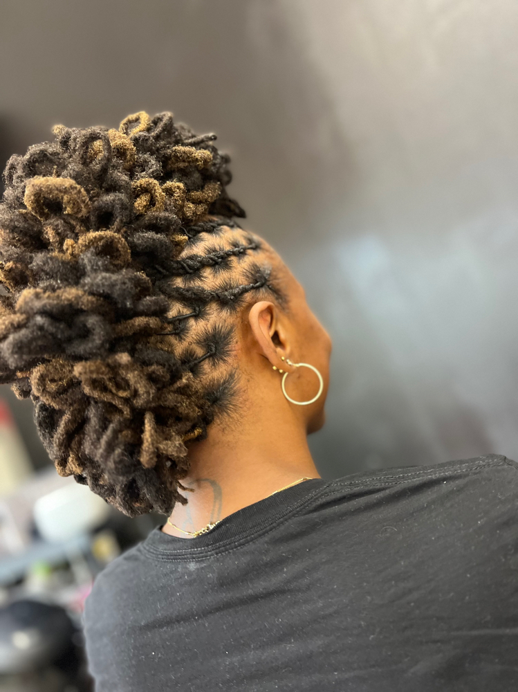 Loc Retwist And Style
