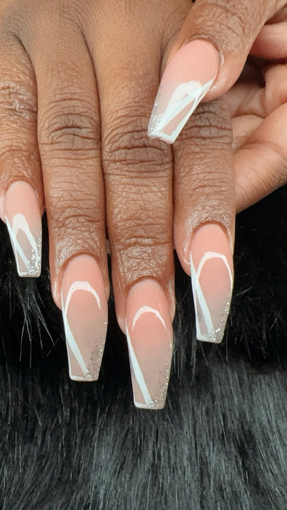 Long Freestyle – Simple Full Set at Nail’sByAivrev in Fort Wayne, IN