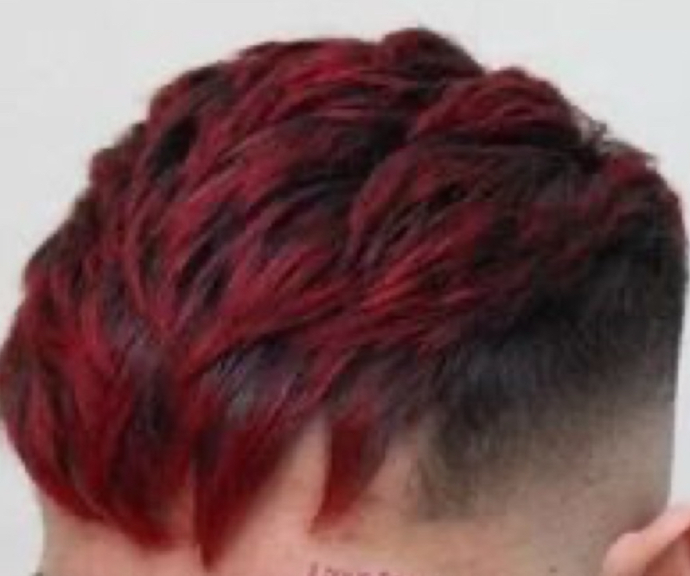 Color The Tips Of (short) Hair