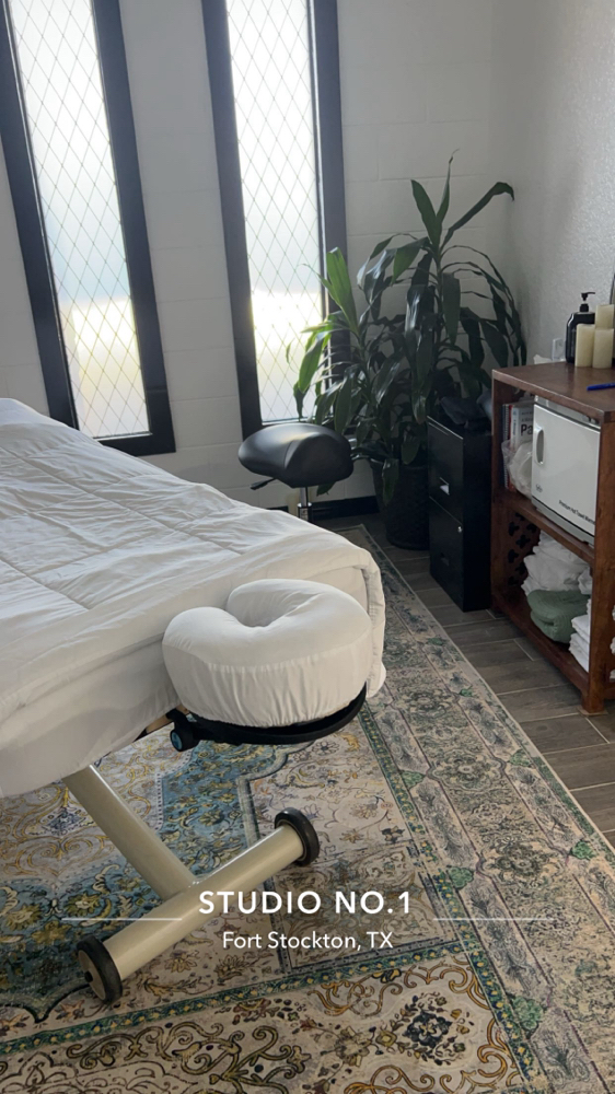 Bodywork Sessons at Studio No.1 Spa in Fort Stockton, TX