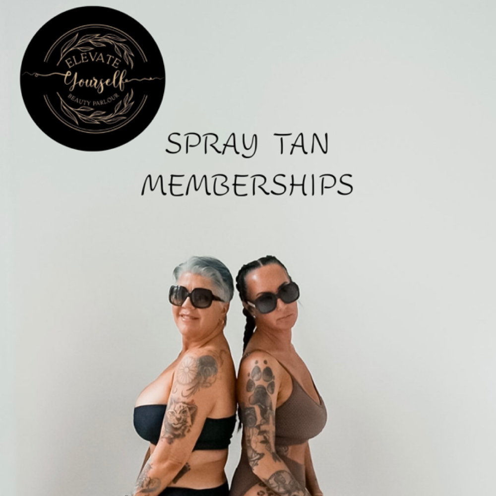 Spray Tan Members Book Here! at Elevate Yourself Beauty Parlour in Hobart, IN