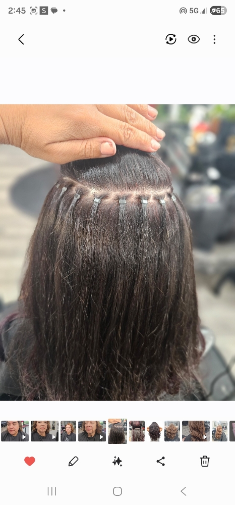 Hair Extensions at Ah beauty Artistry in Woodland, CA