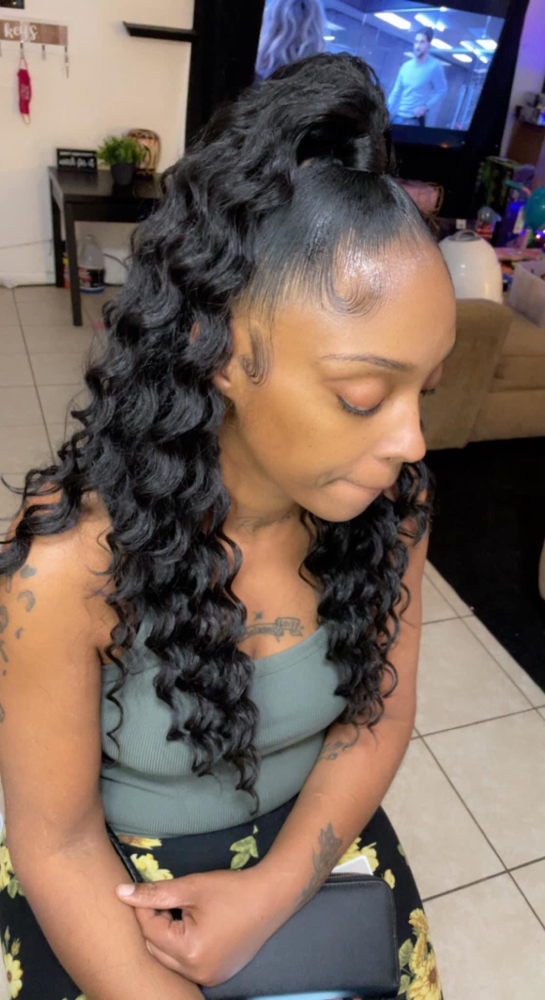 Half Up Half Down