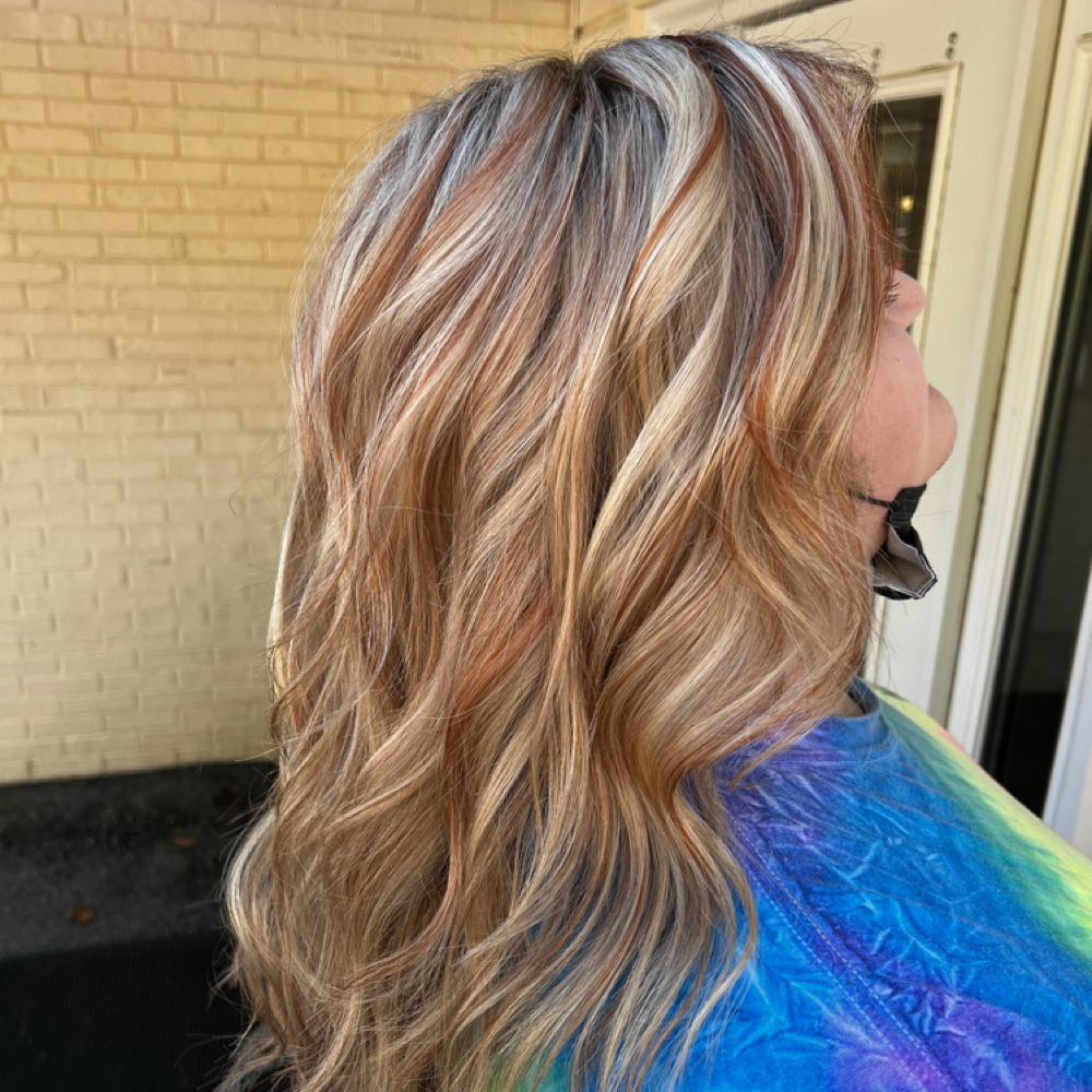 Partial And Root Touchup at Kim’s Hair in Louisville, KY