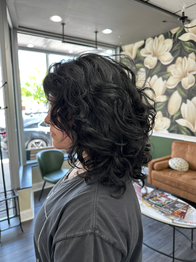 Curly Haircut + Style w/ Isabella