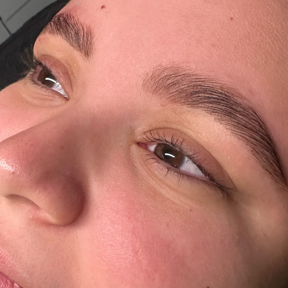 Eyebrow lamination at Hex & Glow Esthetics in buda, TX