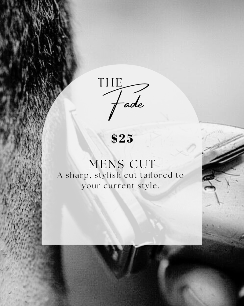 Men’s Cut at Deeply Rooted Beauty in Nocona, TX