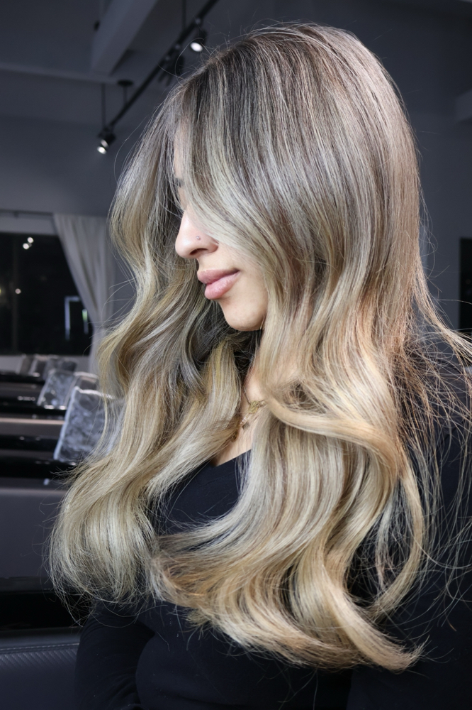 Highlight / Balayage Consultation at Sergio Felix beauty in Fullerton, CA