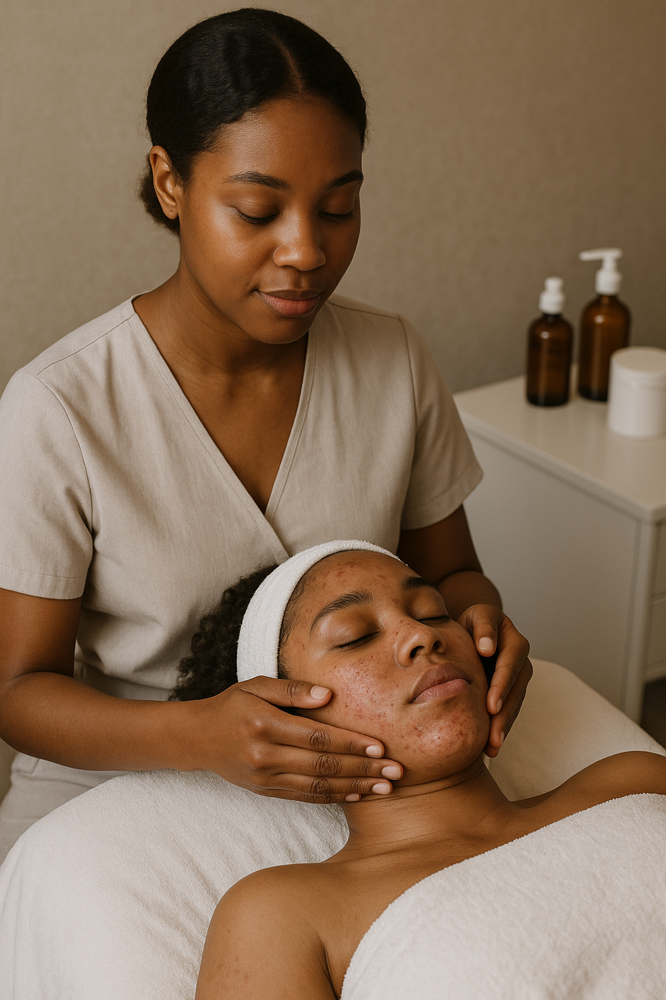 Acne Clarity Facial at Diskrēt Bare Esthetics in Dallas, TX
