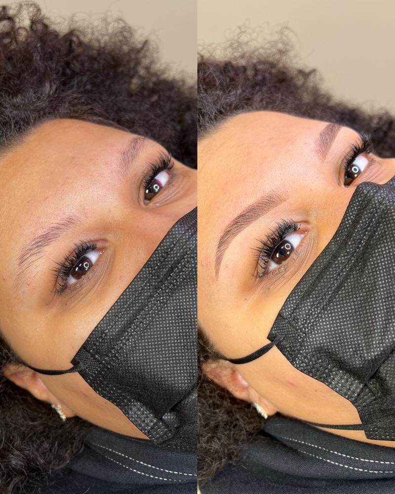 Henna Stain + Threading