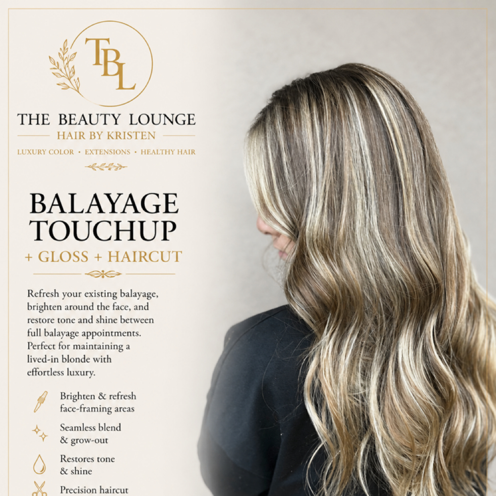 Balayage Refresh + Gloss + Haircut at Kristen Wallace in Gainesville, GA