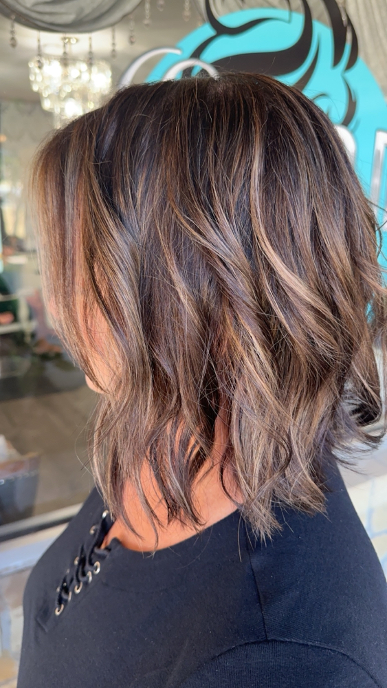 Short Precision Haircut And Style