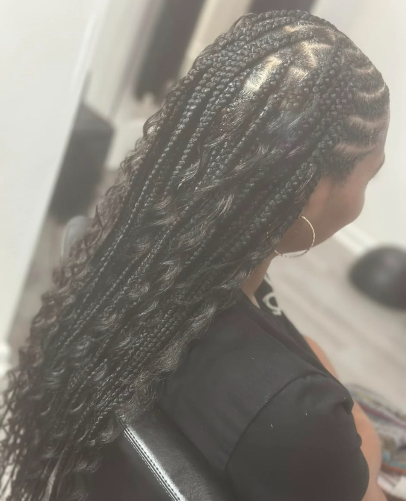 Tribals With Knotless at Braided By Ke in Memphis, TN