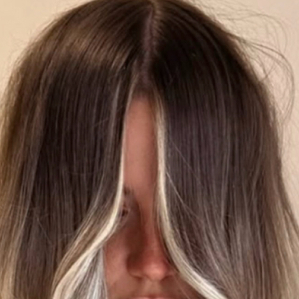 Money Piece/Facial Foil at Freeborn Hair Studio in Camden, DE