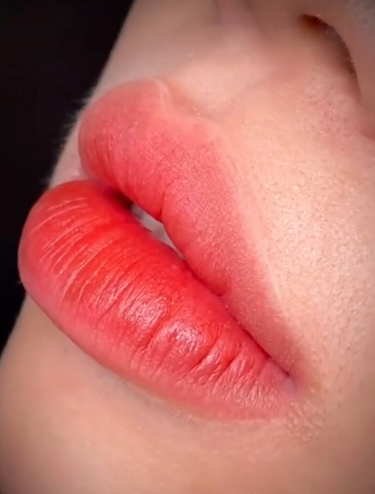 Korean Style Ombré Lips