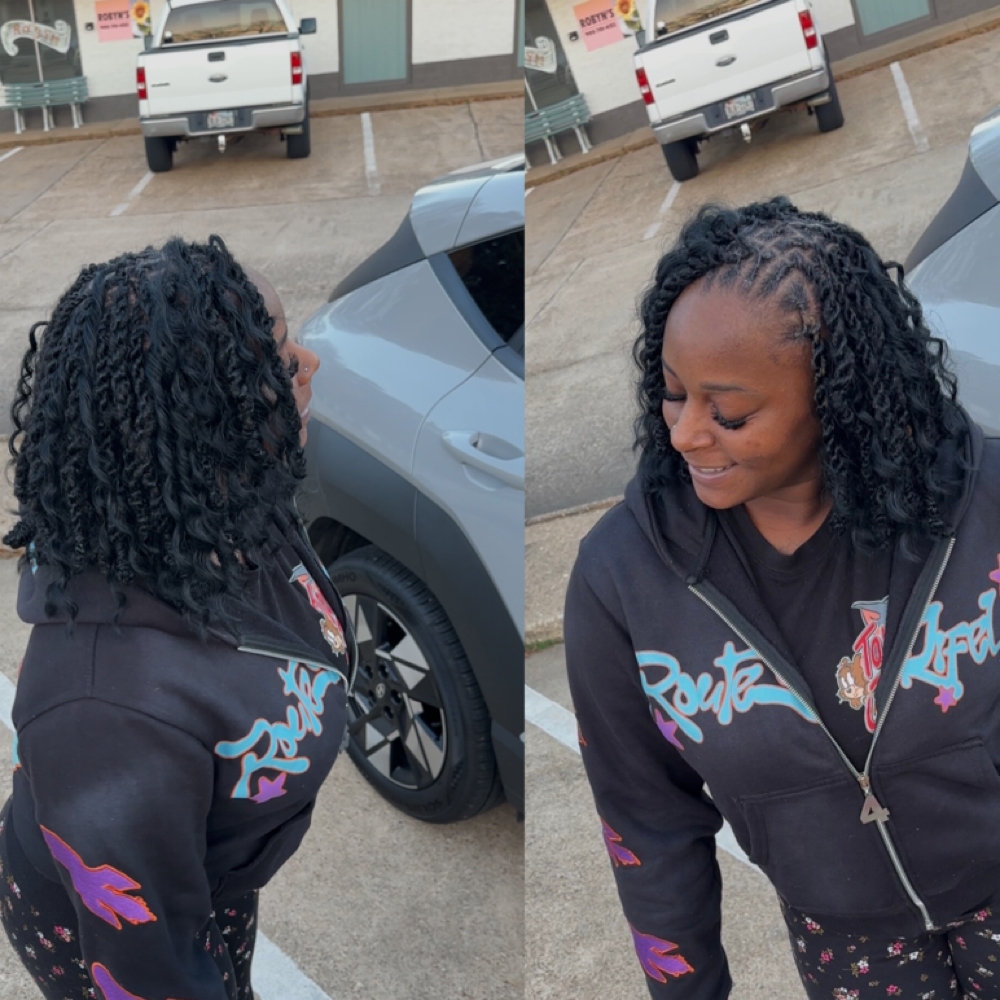 Island Twist Over Locs at House Of Petals in Texarkana, AR