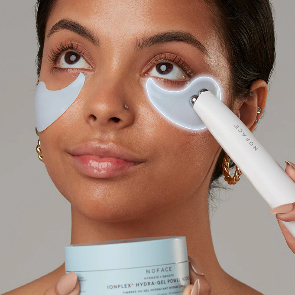 NuFACE Microcurrent Eye Treatment at LUX SALON in Mount Pleasant, PA