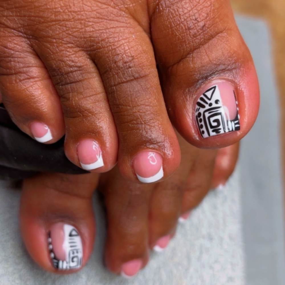 Big Toe Design at Ashanti’s Kreation in Glendale, AZ