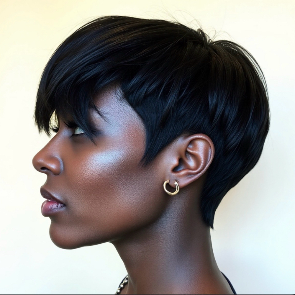 Natural Pixie Cut & Style at Potent Transitions in East Orange, NJ