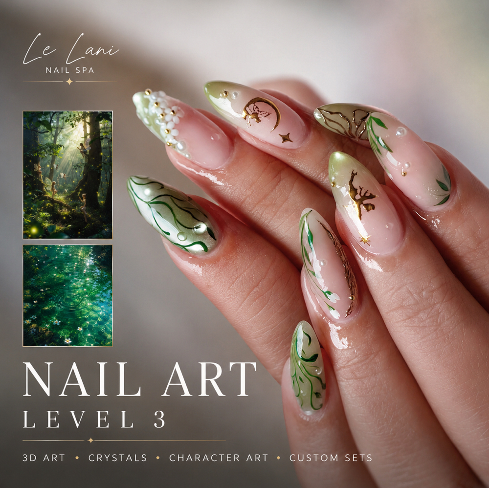 Nail Art Level 3 at Le Lani Nail Spa in Los Angeles, CA