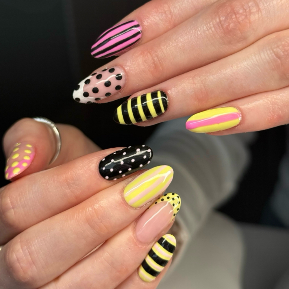 Freestyle Structered Manicure at Sweet Escape Artistry in Cincinnati, OH