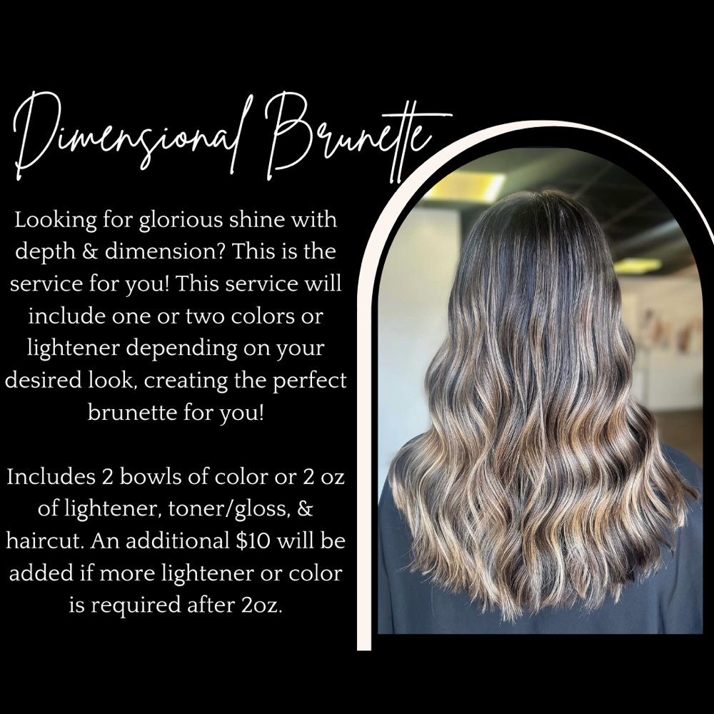 dimensional brunette at Salon Twenty-Seven in Jonesboro, AR