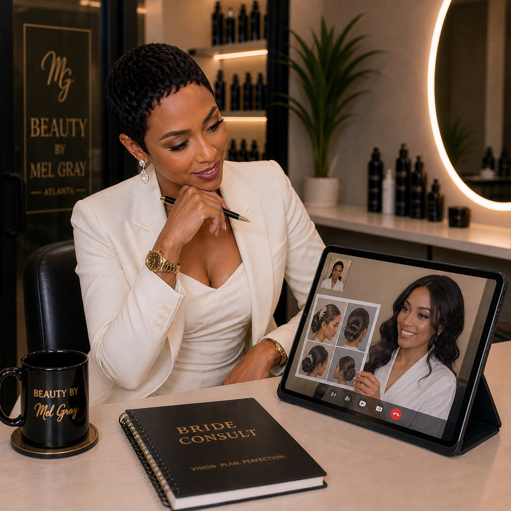 Bridal Virtual Consultation * at Beauty By Mel Gray in Atlanta, GA