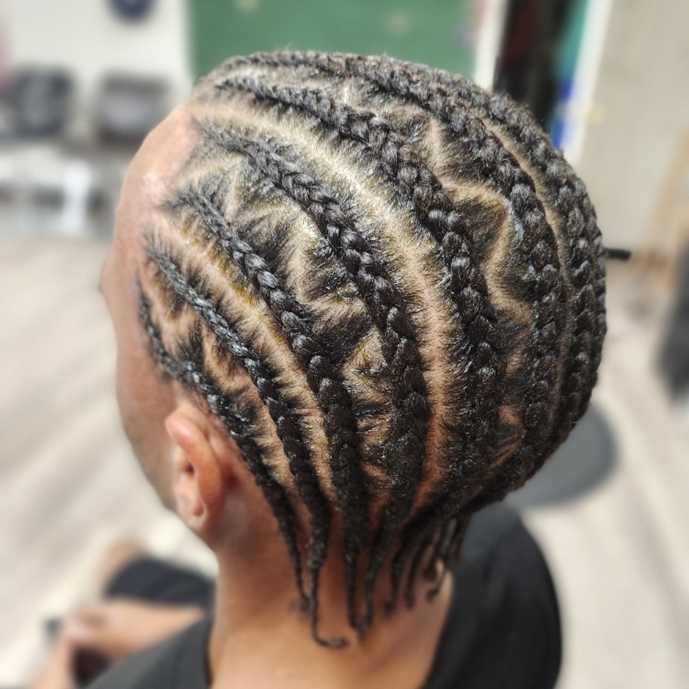 Man Braids at Ruutz By Kreol in Killeen, TX