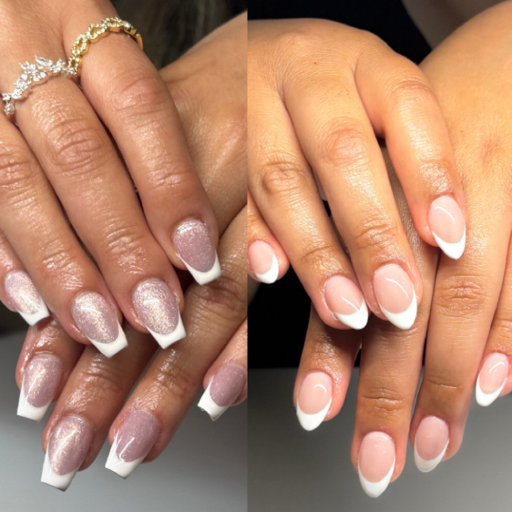 French Tip Art at Beauty Lounge Co. in Fergus Falls, MN