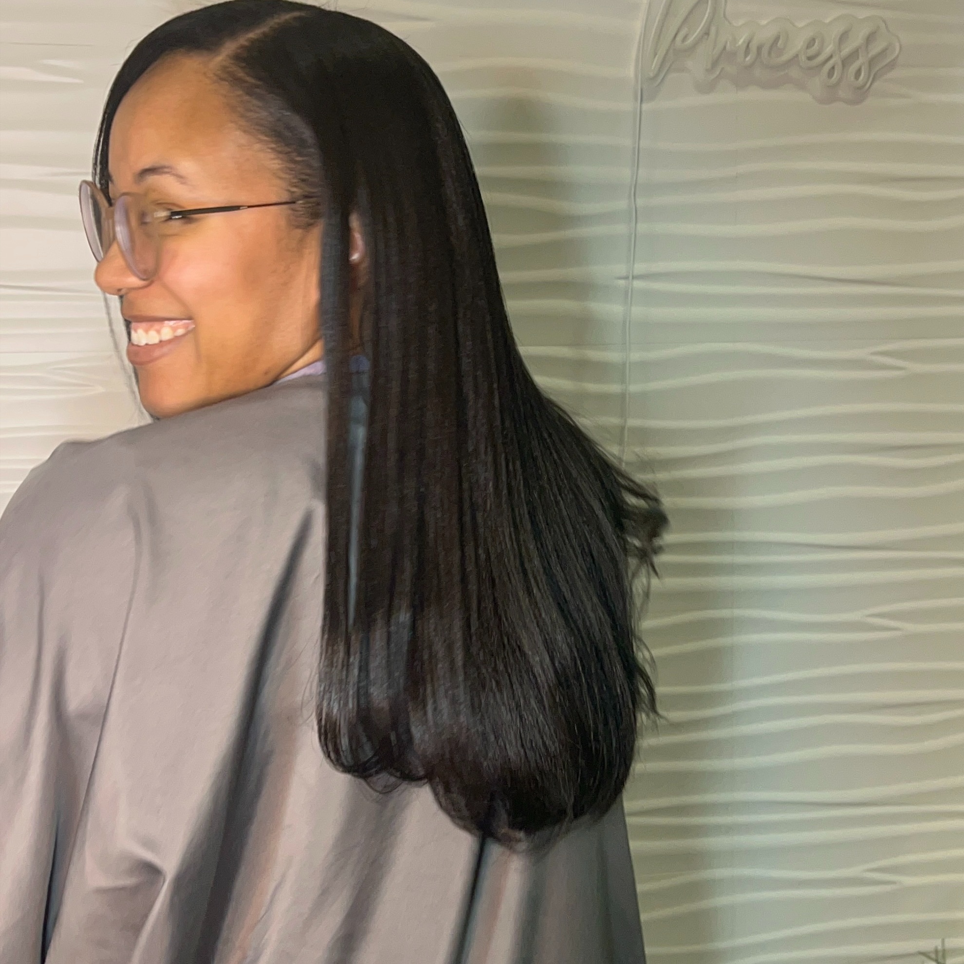 Silk Press at Glo Beauty in Hazel Crest, IL