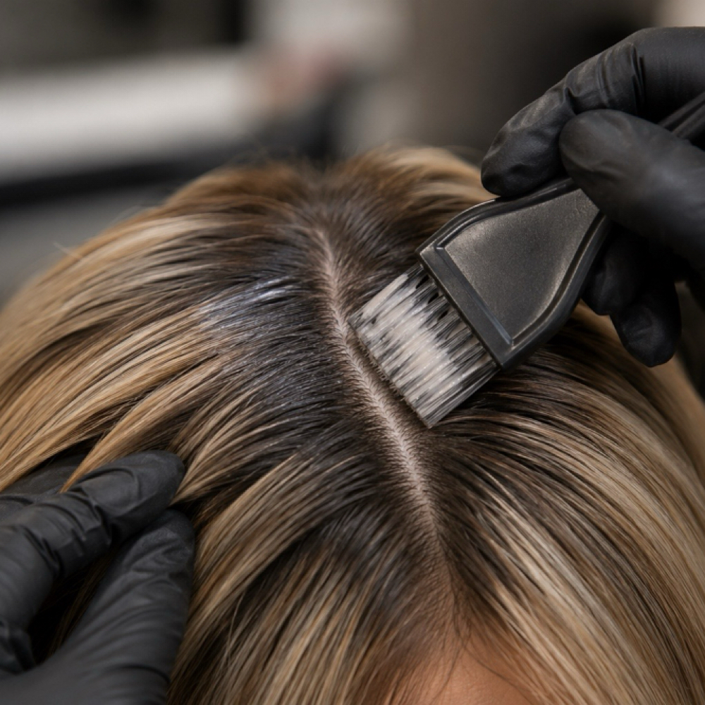 Color Root Touch-Up at Mood Beauty in Victorville, CA