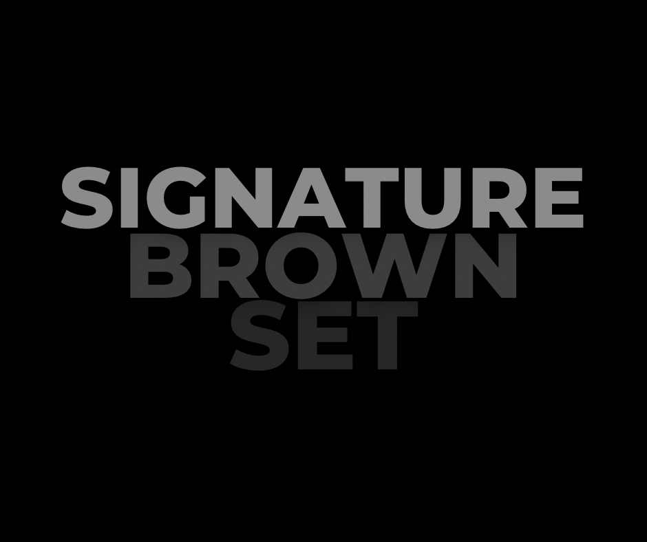 Lash Extensions Signature Brown Set