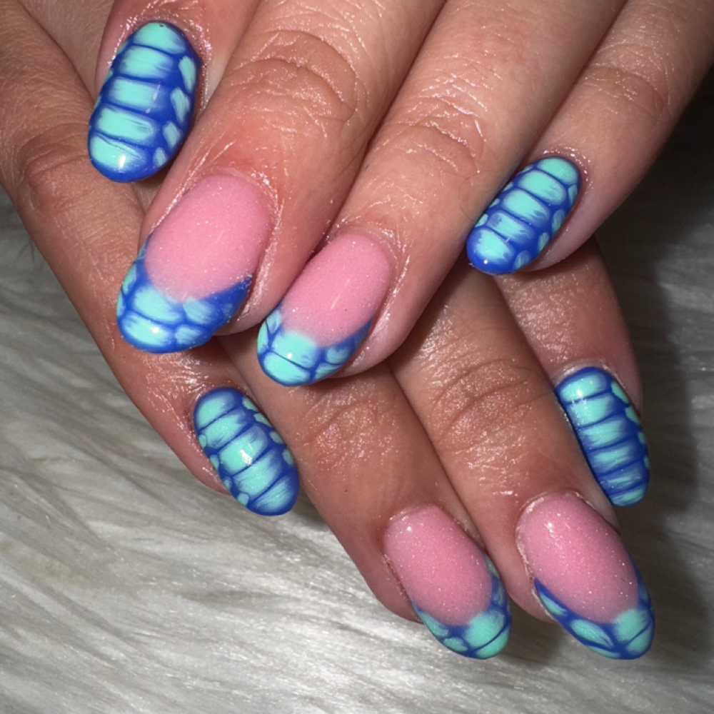 Fill Acrylic (Short&Meduim-Length) at The Vault Salon in Norton, KS