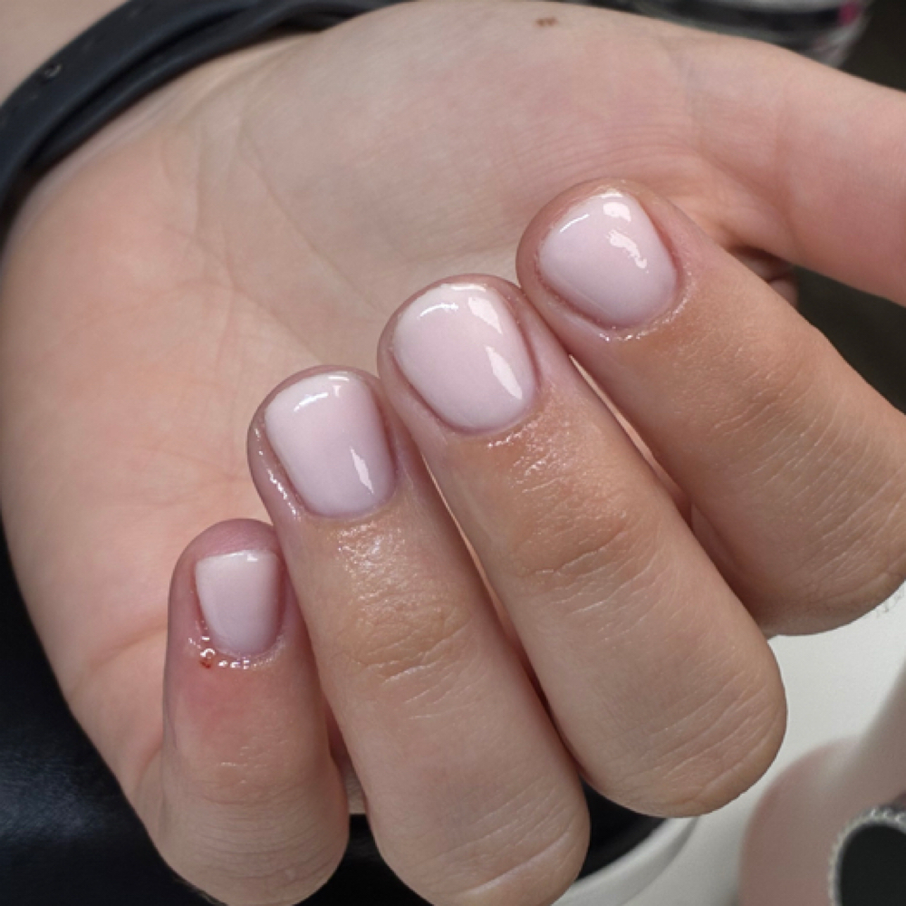 Builder Gel Mani at SJC nails in Beavercreek, OH