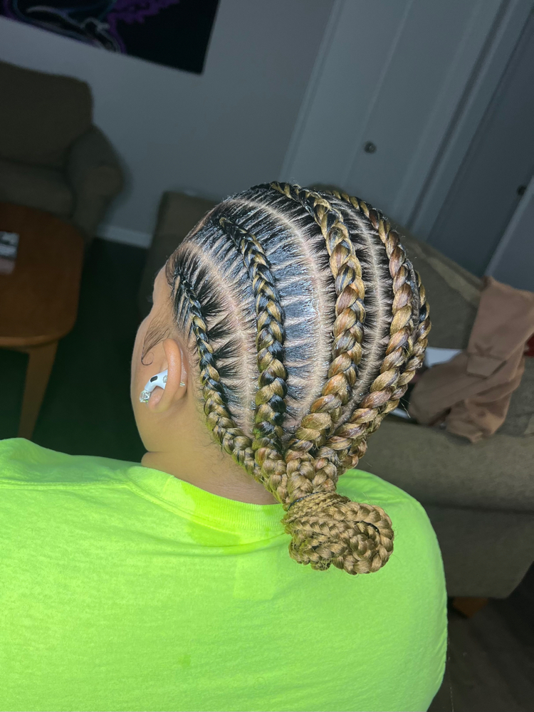 Stitch Braidz Into Bun