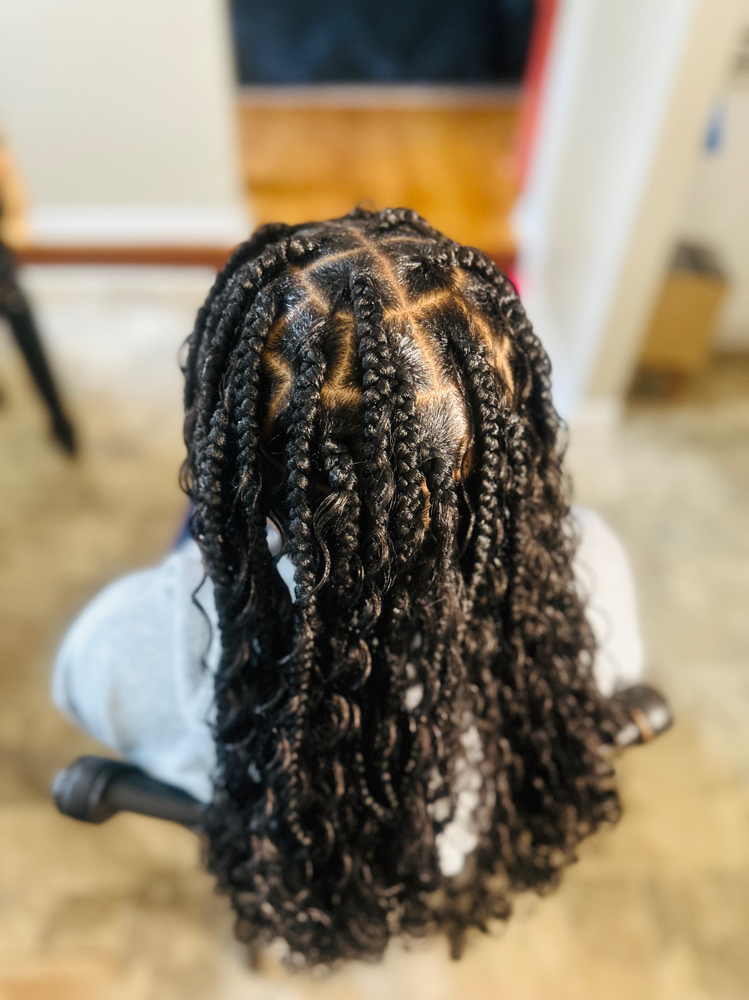 Large Boho Knotless