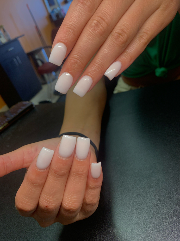 Acrylic Fullset Short- No Nail Art