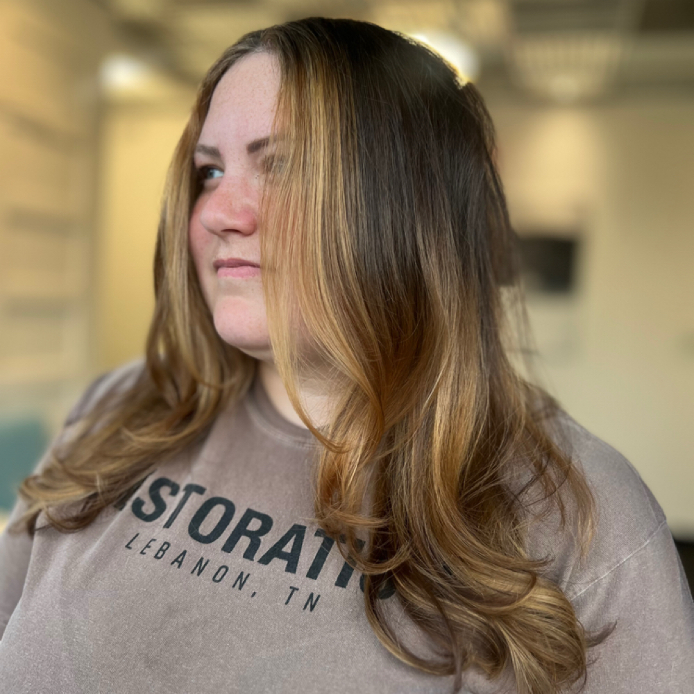 Shampoo and blow-dry at Beyond Vivids Studio in Nashville, TN
