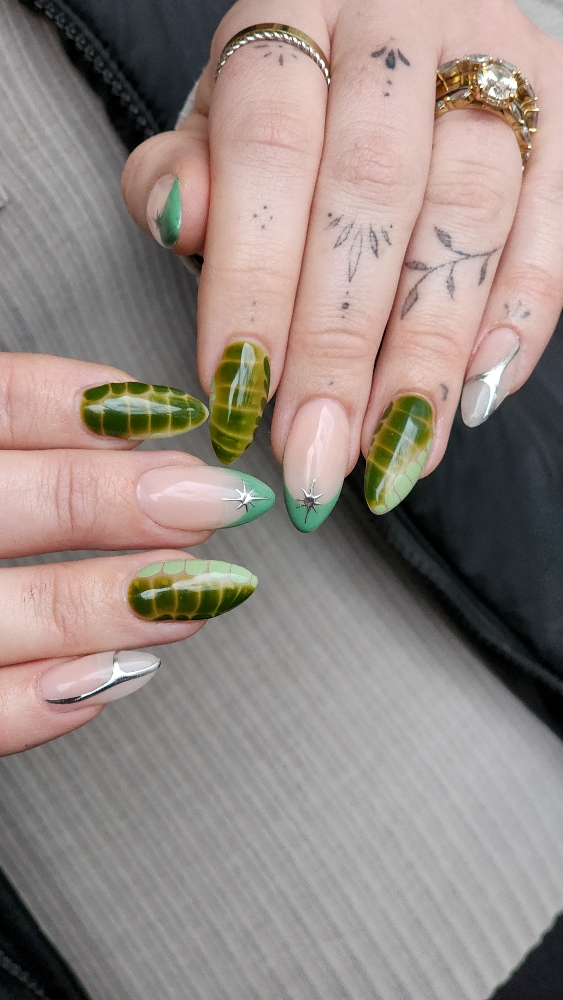 Full Set Gel-X Nail Extentions