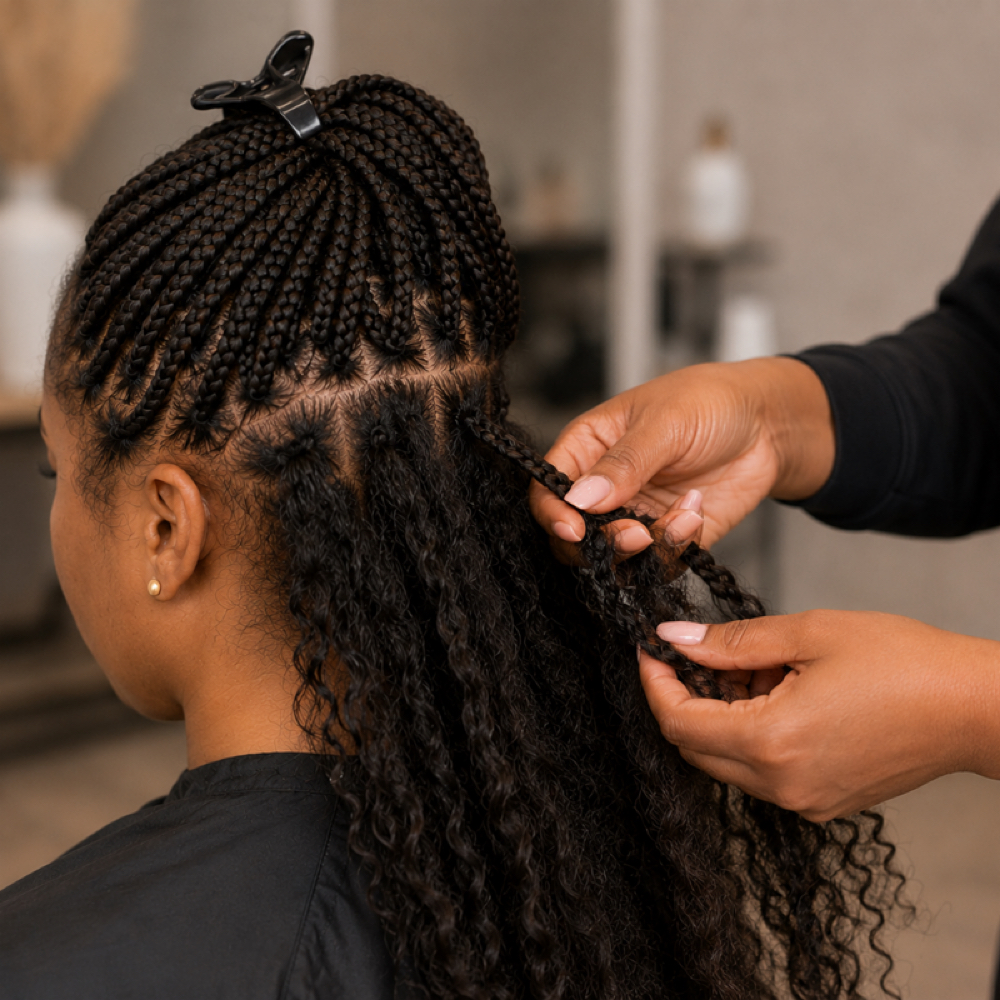 Braids Take Out and Wash at Sleek Touch By Ty Hair Braiding in Atlanta, GA