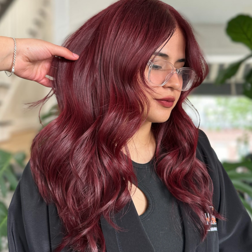 Custom Color at Tima’s Hair studio in Alexandria, VA