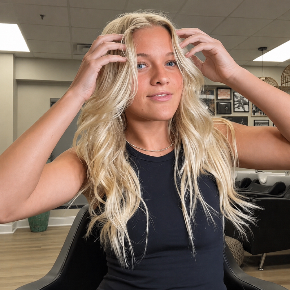 Hair Extensions Consultation at Alter Ego Hair at Nirvana Hair and Skin in Madison, AL